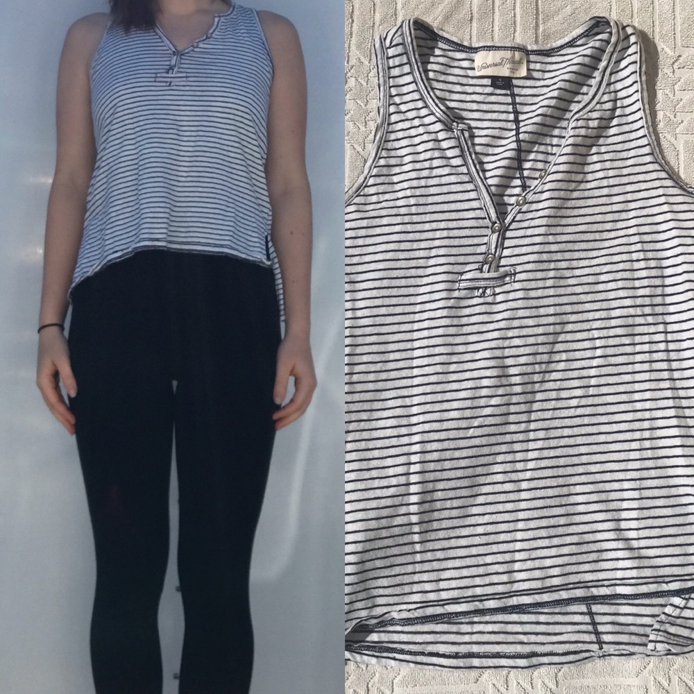 Striped Detail Tank Top